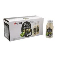 Sữa Đậu Nành Đậu Đen Soy Milk Black Binggrae Thùng 10 Chai