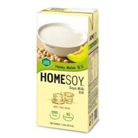 Sữa Đậu Nành Dưa Lưới Ít Đường, Honey Melon Soya Milk, Less Sugar, 34 fl oz (1L) - HOMESOY