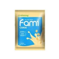 Sữa Đậu Nành Fami Canxi Bịch 200ml