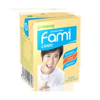 Sữa Đậu Nành Fami Canxi Hộp 200ml