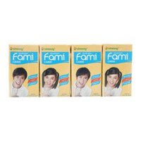 Sữa Đậu Nành Fami Canxi Vinasoy Lốc 4 Hộp x 125ml