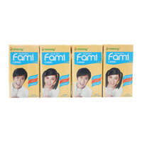 Sữa Đậu Nành Fami Canxi Vinasoy Lốc 4 Hộp x 125ml