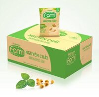 Sữa đậu nành FAMI nguyên chất túi 200ml – Thùng 40 túi x 200ml