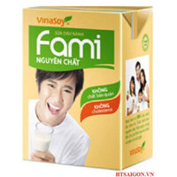 SỮA ĐẬU NÀNH FAMI NGUYÊN CHẤT HỘP 200ML