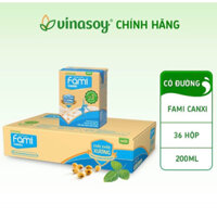 Sữa Đậu Nành Fami Nguyên Thùng 36 Hộp 200ml Đủ Vị