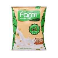 Sữa đậu nành Fami nguyên chất-Vinasoy, túi (200ml).