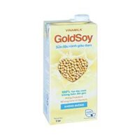 Sữa đậu nành giàu đạm GoldSoy Vinamilk có đường, 1 lít