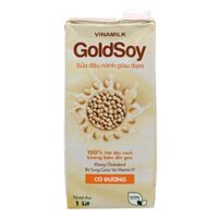 Sữa Đậu Nành Goldsoy Có Đường Hộp Giấy 1L