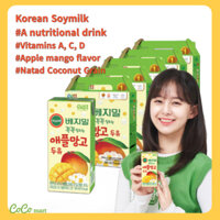 Sữa đậu nành Hàn Quốc Xoài táo chay 1 hộp 16 gói