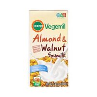 Sữa Đậu Nành Hạnh Nhân & Óc Chó, Almond & Walnut Soymilk, 6.4 fl oz (190ml) - VEGEMIL