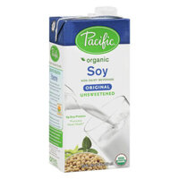 Sữa đậu nành hữu cơ không đường Pacific 946ml