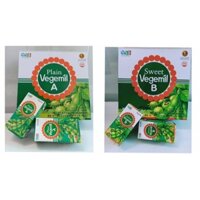 Sữa đậu nành không đường thuần khiết (vegemil A)/ vị dịu ngọt (vegemil B) Hàn Quốc