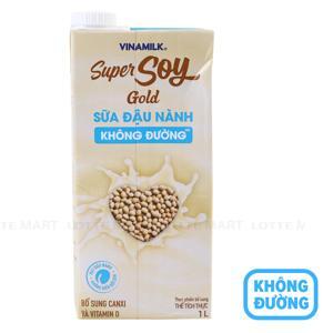 Sữa đậu nành không đường Vinamilk Goldsoy - 1 lít