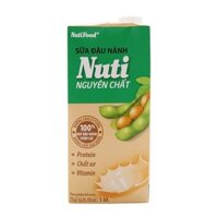 Sữa Đậu Nành Nguyên Chất Nutifood Hộp 1L