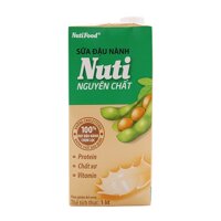 Sữa Đậu Nành Nguyên Chất Nutifood Hộp 1L