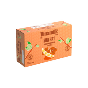 Sữa đậu nành Vinamilk hạt óc chó - Thùng 48 hộp 180ml