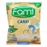 Sữa Đậu Nành Vinasoy Fami Canxi Ít Đường Bịch 200ml