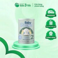 Sữa Dê Baby Steps Newzealand - Số 2( 6-12 Tháng) - Lon 900G