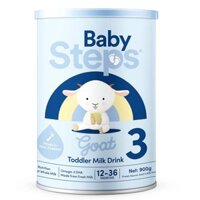 Sữa Dê Baby Steps Toddler Milk Drink Số 3 900g (1-3 tuổi)