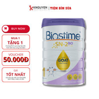 Sữa Dê Biostime Sn-2 Bio Plus Ultra Goat số 1, 2, 3 hộp 800g Úc