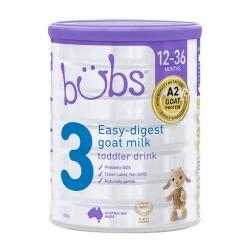 Sữa dê Bubs Úc số 3 800g (1-3 tuổi)