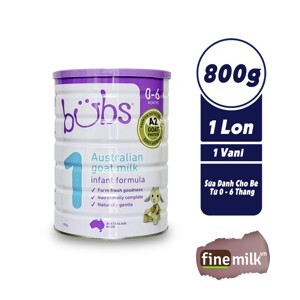 Sữa dê Bubs Úc số 3 800g (1-3 tuổi)