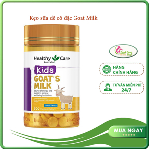 Sữa dê cô đặc Healthy Care Goat Milk, 300 viên