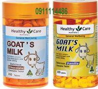 Sữa dê cô đặc Healthy Care Goat Milk Của Úc Mới Nhất 2018