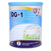 Sữa dê DG số 1 - 400g (0-6 tháng)-(6-36 tháng)-(từ 2 tuổi trở lên)