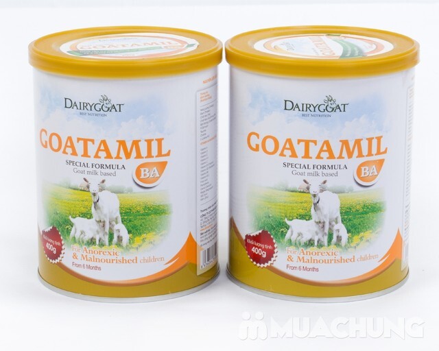 Sữa dê Goatamil BA - hộp 400g (dành cho trẻ biếng ăn từ 6 tháng - 10 tuổi)