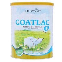 Sữa dê Goatlac Follow-on Formula số 2 cho bé từ 6-12 tháng hộp 900g