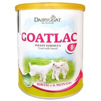 Sữa dê Goatlac Infant Formula số 1 cho bé từ 0-6 tháng hộp 400g