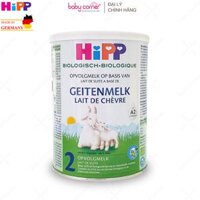 Sữa Dê HiPP Organic Số 2, Bé Từ 6 - 12 tháng, 400G