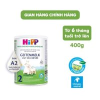 Sữa dê HiPP Organic số 2 (400gr)