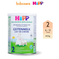 Sữa Dê HiPP Số 2 Organic 400G (Từ 6 - 12 Tháng)