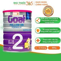 Sữa Dê Hoàng Gia Úc Goat Follow-On Formula 2 Bổ Sung Dinh Dưỡng Cho Bé ROYAL AUSNZ 800gkjj