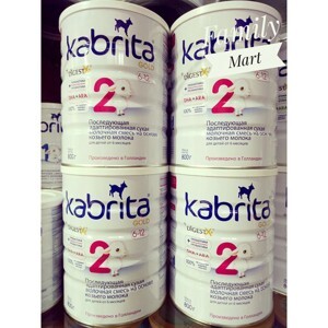Sữa dê Kabrita 2 - hộp 800g (dành cho trẻ 1-2 tuổi)