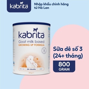 Sữa dê Kabrita 3 - hộp 800g (dành cho trẻ từ 1 - 3 tuổi)