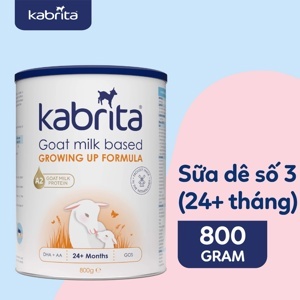 Sữa dê Kabrita 3 - hộp 800g (dành cho trẻ từ 1 - 3 tuổi)