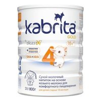 Sữa dê Kabrita Gold số 4/800g xuất xứ LB Nga
