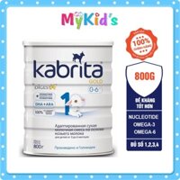 Sữa dê Kabrita hàng nhập Nga số 1,2,3,4 hộp 800g