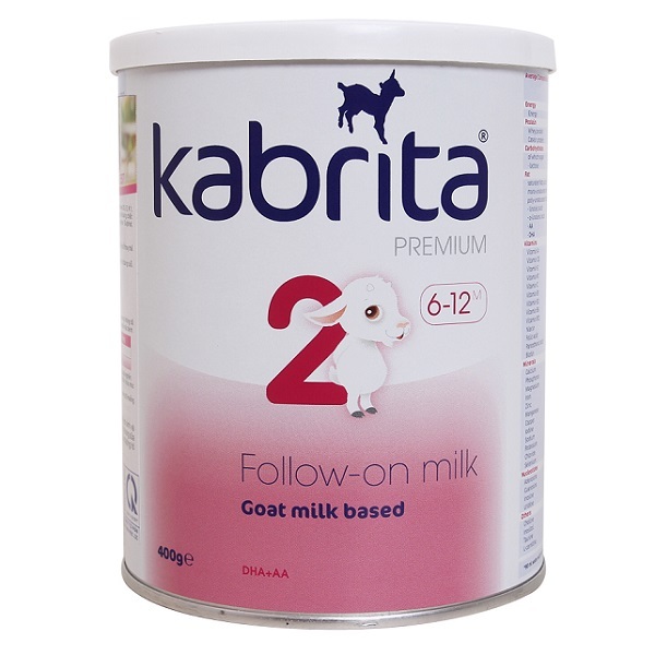 Sữa dê Kabrita S2 - hộp 400g (dành cho trẻ từ 6-12 tháng tuổi)