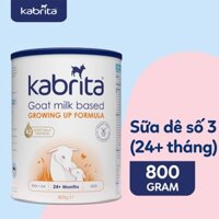 Sữa dê Kabrita số 3 (>24 tháng) hộp 800g xuất xứ Hà Lan