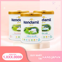 Sữa dê Kendamil nguyên kem đậm vị bổ sung đầy đủ dưỡng chất cho bé