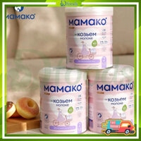 Sữa Dê Nga Mamako 800g Số 1,2,3