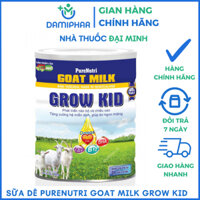 Sữa Dê PureNutri Goat Milk Grow Kid 900g - Giúp Phát Triển Não Bộ Và Tăng Trưởng Chiều Cao, Tăng Cường Hệ Miễn Dịch
