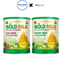 [Sữa Dê] Sữa bột trẻ em Bold Milk - Sữa dê cho bé - Lon 900g