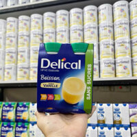 Sữa Delical - Dinh dưỡng phục hồi cho người mắc ung thư, sau phẫu thuật ( 1 lốc 4 chai)