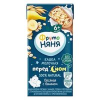 Sữa đêm yến mạch vị chuối Fruto Nyanya (200ml)