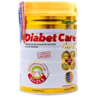 Sữa Diabet Care Gold dinh dưỡng cho người đái tháo đường 900g